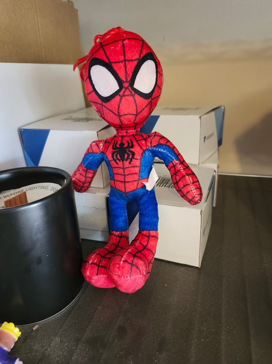Spiderman stuffed toy w/bath bomb