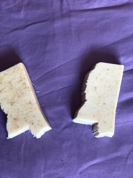 Soap Mississippi Shaped Goat's Milk